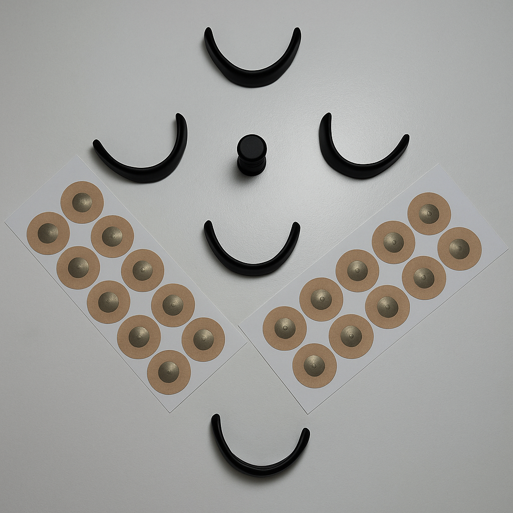 Magnetyczne paski do nosa